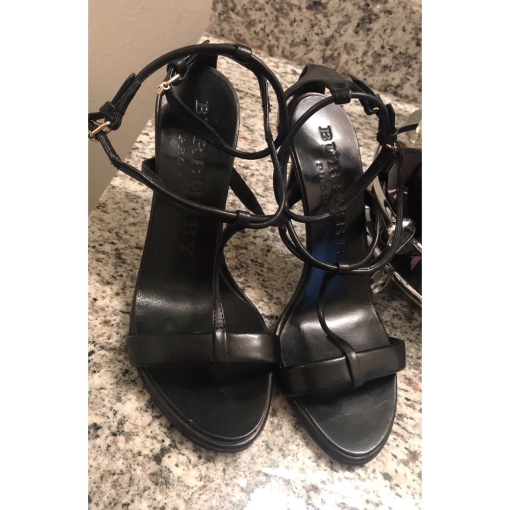Burberry high heel sandals